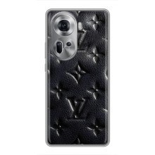 Текстурний Чохол Louis Vuitton для Оппо Рено 11 (5G) (Чорний ЛВ)