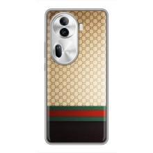 Чехлы Бренд GUCCI для Oppo Reno 11 Pro 5G – Фон Гуччи