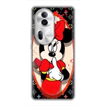 Чехол Disney Mouse Oppo Reno 11 Pro 5G (PREMIUMPrint) (Минни Маус ЛВ)