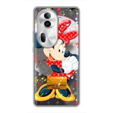 Чехол Disney Mouse Oppo Reno 11 Pro 5G (PREMIUMPrint) (Minni с бантиком)