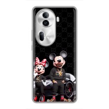 Чехол Disney Mouse Oppo Reno 11 Pro 5G (PREMIUMPrint) (Семья Маусов)