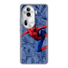Силиконовый Чехол для Oppo Reno 11 Pro 5G – Человек Паук