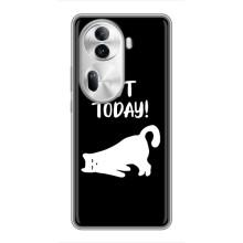 Бампер з зображенням Котиків для Оппо Рено 11 Про (5G) – Not Today
