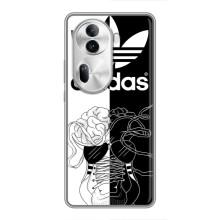 Чохол с стилі "Адідас" для Оппо Рено 11 Про (5G) – Adidas шнурки