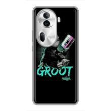 Чехол Супергерои Марвел на Оппо Рено 11 Про (5G) (Groot)