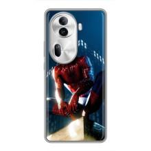 Чехол Супергерой Человека Паука на Oppo Reno 11 Pro 5G – Паук на доме