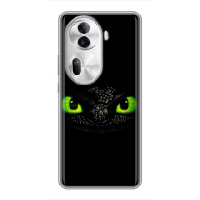 Чехол дракон Беззубик для Oppo Reno 11 Pro 5G – Глаза Беззубика
