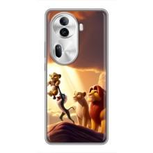 Чехол Король лев на Оппо Рено 11 Про 5G – Рождение Симбы
