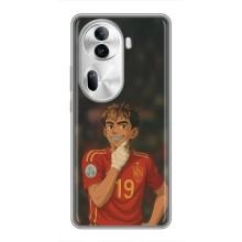 Чехол с футболистом Ламин Ямаль Oppo Reno 11 Pro 5G (Ямаль аниме)