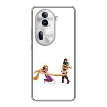 Чехол Рапунцель для Oppo Reno 11 Pro 5G – Рапунцель и Флин