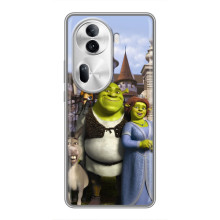 Чехол с мультфильмом Шрек на Oppo Reno 11 Pro 5G