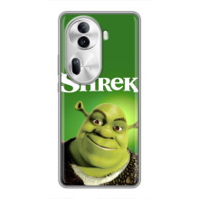 Чехол с мультфильмом Шрек на Oppo Reno 11 Pro 5G – Шрек