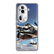 Чохол з мемом Тралалело тралала на Oppo Reno 11 Pro 5G (Бомбардіро крокоділо)