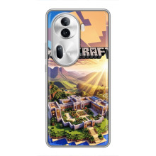 Чохол з картинками Майнкрафт для OPPO Reno 11 Pro 5G – Minecraft