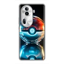 Чехол с Пикачу на Oppo Reno 11 Pro 5G – Мяч Пикачу
