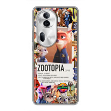 Чехол Зоотрополіс на Oppo Reno 11 Pro 5G – Коллаж Зоо