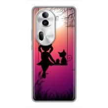 Девчачий Чехол для Oppo Reno 11 Pro 5G – На качели
