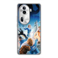 Чехол с принтом Фантастическая четверка для Oppo Reno 11 Pro 5G – Герои Фантастической четверки