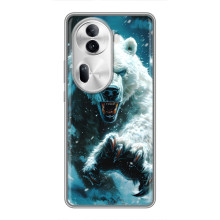 Чехол с картинкой «Хищники» для Oppo Reno 11 Pro 5G – Медведь
