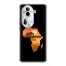 Летний Чехол на Oppo Reno 11 Pro 5G – Карта