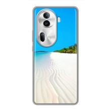 Летний Чехол на Oppo Reno 11 Pro 5G – Море песок