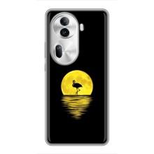 Летний Чехол на Oppo Reno 11 Pro 5G – Желтый Закат