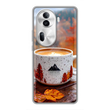 Чехол с уникальным дизайном «Осень с кофе» для Oppo Reno 11 Pro 5G – Кофе на природе