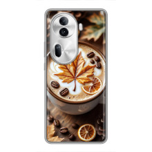 Чехол с уникальным дизайном «Осень с кофе» для Oppo Reno 11 Pro 5G – Пряный кофе
