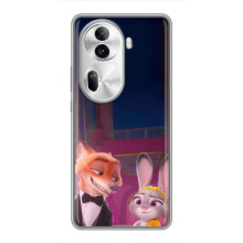 Силіконовий чохол з принтом Зоотрополіс для Oppo Reno 11 Pro 5G – Головні герої