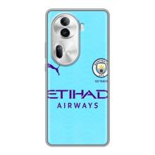 Силиконовые Чехлы принт Футбол на Oppo Reno 11 Pro 5G – Man City