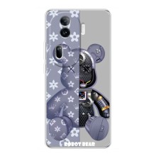 Силиконовый чехол для Oppo Reno 11 Pro 5G – Медведь Louis Vuitton