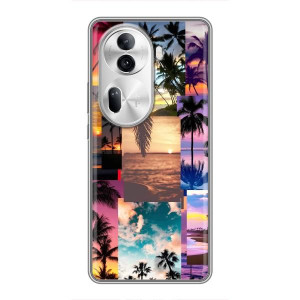Силиконовый чехол с КАРТИНКАМИ лето для Oppo Reno 11 Pro 5G (AlphaPrint)