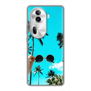 Силиконовый чехол с КАРТИНКАМИ лето для Oppo Reno 11 Pro 5G (AlphaPrint)