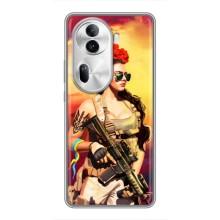 ЗСУ Чохли (TPU) для Oppo Reno 11 Pro 5G – Жінка солдат