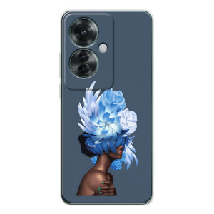 Чехлы (ART) Цветы на OPPO Reno 11F (VPrint)