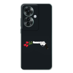 Чехлы (ART) Цветы на OPPO Reno 11F (VPrint)