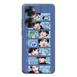 Чехлы BTS для OPPO Reno 11F (AlphaPrint)