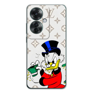 Чехлы для OPPO Reno 11F - Скрудж МакДак Louis Vuitton (PREMIUMPrint)