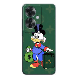 Чехлы для OPPO Reno 11F - Скрудж МакДак Louis Vuitton (PREMIUMPrint)