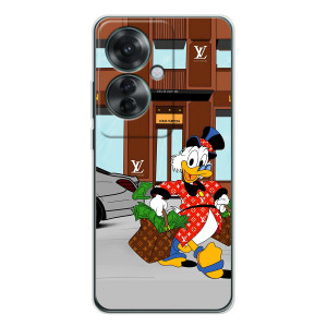 Чехлы для OPPO Reno 11F - Скрудж МакДак Louis Vuitton (PREMIUMPrint)