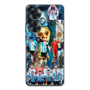 Чехлы Месси для OPPO Reno 11F (AlphaPrint)