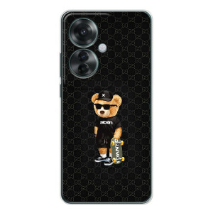 Чехлы Мишка Тедди для Оппо Рено 11Ф – GUCCI Teddy
