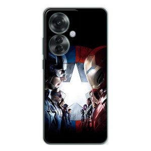 Чехлы с героями Марвел OPPO Reno 11F (VPrint)