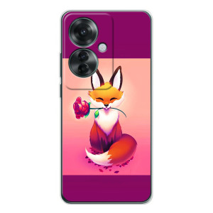 Чехлы с картинкой Лисички для OPPO Reno 11F (VPrint)