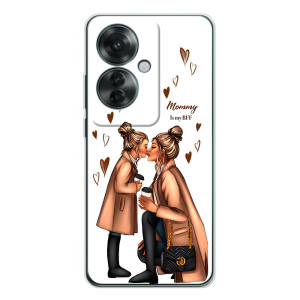 Чохол з друком для OPPO Reno 11F - (Мама з дитинкою) (AlphaPrint)