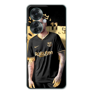 Силиконовый Чехол OPPO Reno 11F – Gold Neymar