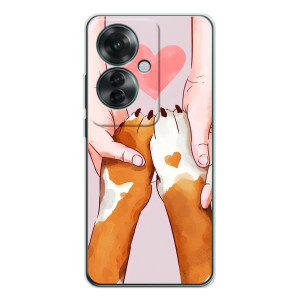 Чехлы с собаками для OPPO Reno 11F (VPrint)