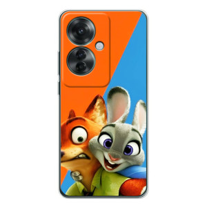 Чехлы ЗВЕРОПОЛИС для OPPO Reno 11F (Ник и Хопс)