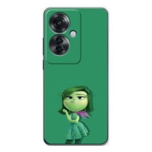 Чехол Головоломка для OPPO Reno 11F - (AlphaPrint) (Брезгливость)