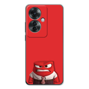 Чехол Головоломка для OPPO Reno 11F - (AlphaPrint) (Гнев)